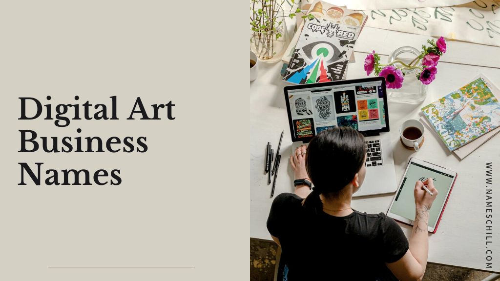 Digital Art Business Names