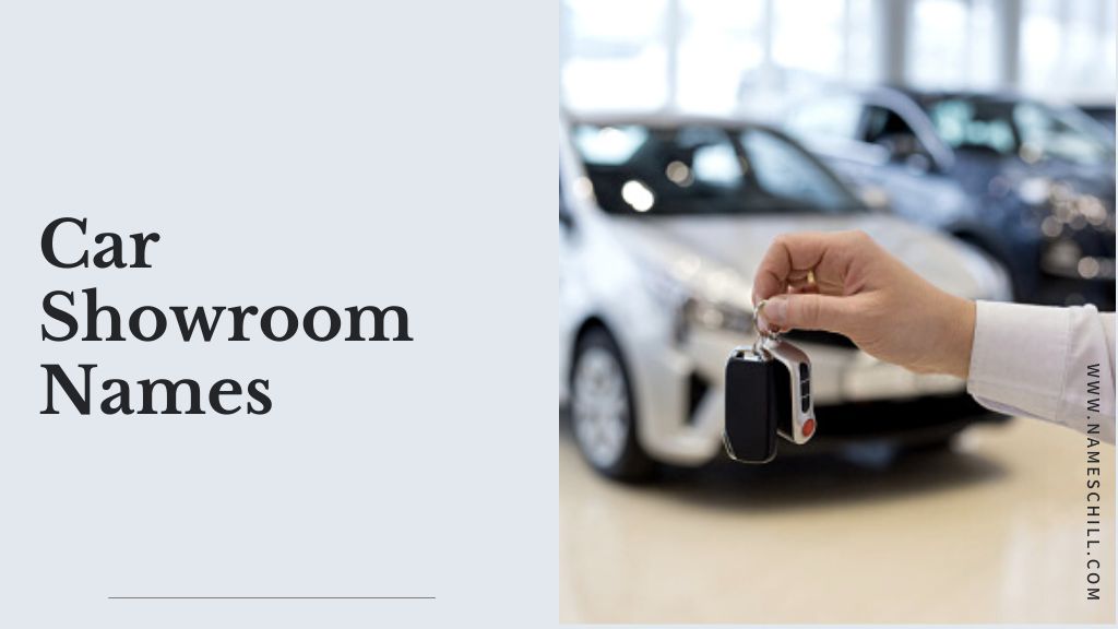 Car Showroom Names Luxury Car Dealership Names