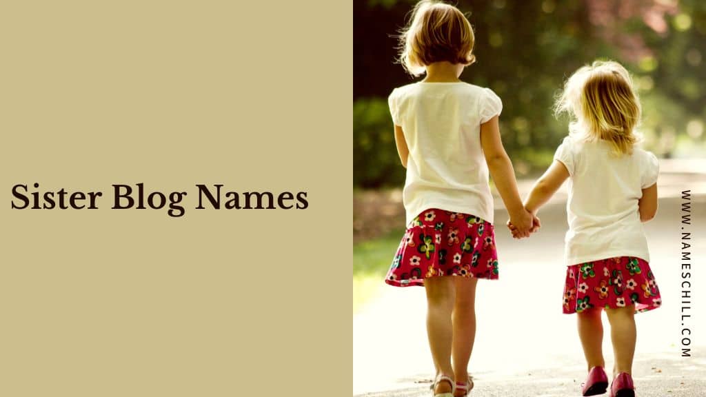 Sister Blog Names