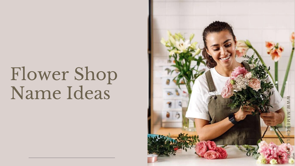 flower shop name ideas